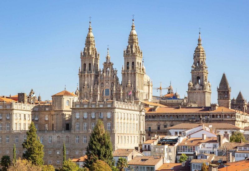 historic pilgrimages Catedral de Santiago de Compostela cathedral Camino de Santiago Galicia Spain Joe Walsh Tours Pilgrimages travel