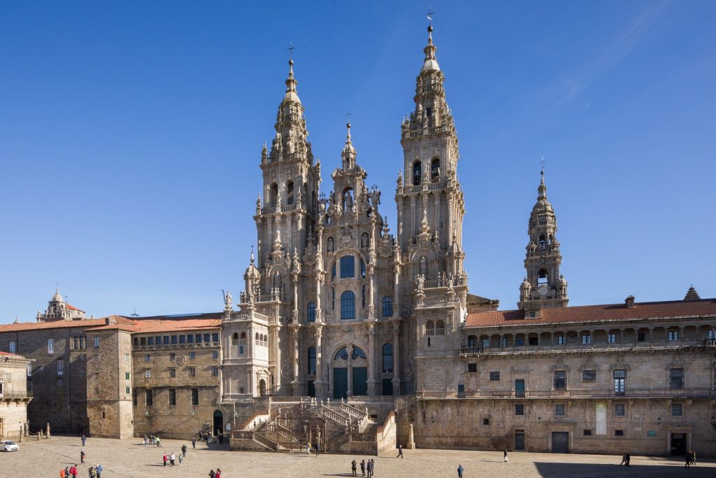 Santiago de Compostela Cathedral Camino de Santiago pilgrimage Xacobeo Holy Year Joe Walsh Tours travel