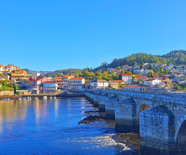 Pontesampaio Camino Portugues Camino de Santiago pilgrimage Joe Walsh Tours Pilgrimages