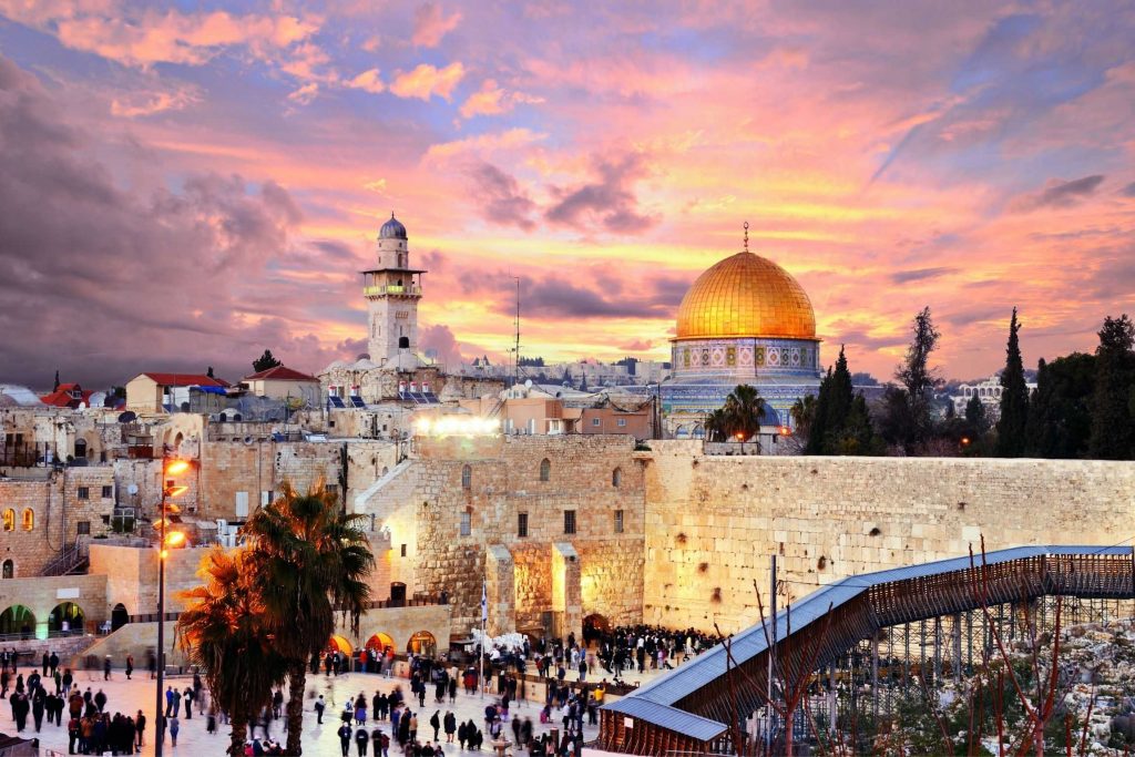 sunset Jerusalem travel tips for your trip to the Holy Land Joe Walsh Tours travel