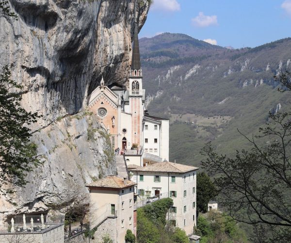 Sanctuary of Madonna della Corona shrines of Italy Joe Walsh Tours pilgrimages