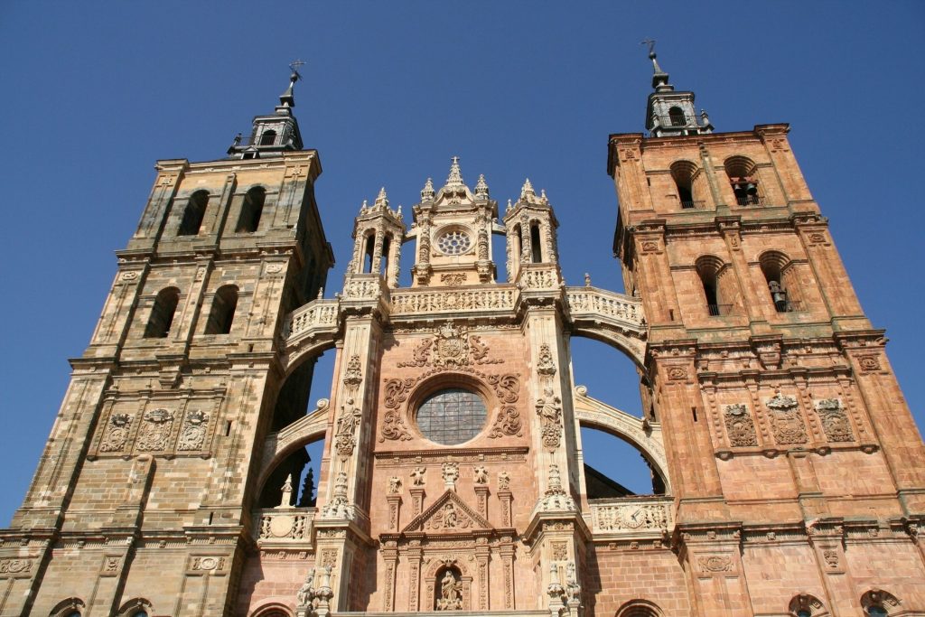 Astorga Pink Cathedral Cathedrals on the Camino de Santiago Joe Walsh Tours