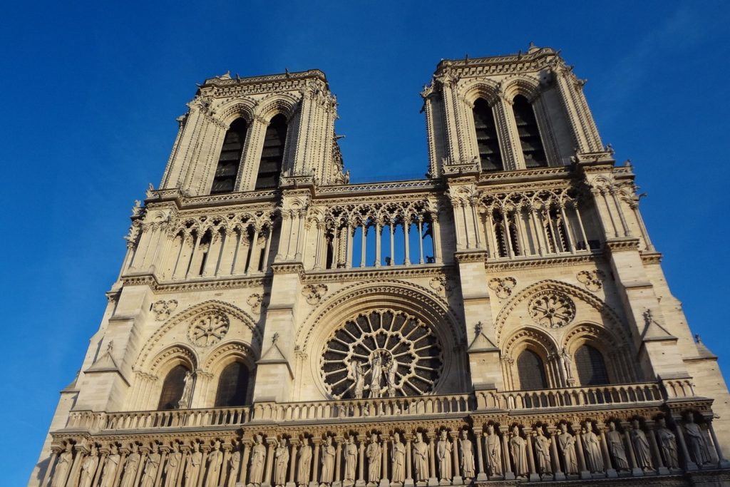 Notre Dame Cathedral Paris beautiful shrines of France pilgrimage Joe Walsh Tours