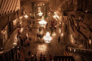 Wieliczka-salt-mine-Krakow-and-Auschwitz-history-school-trip-Poland