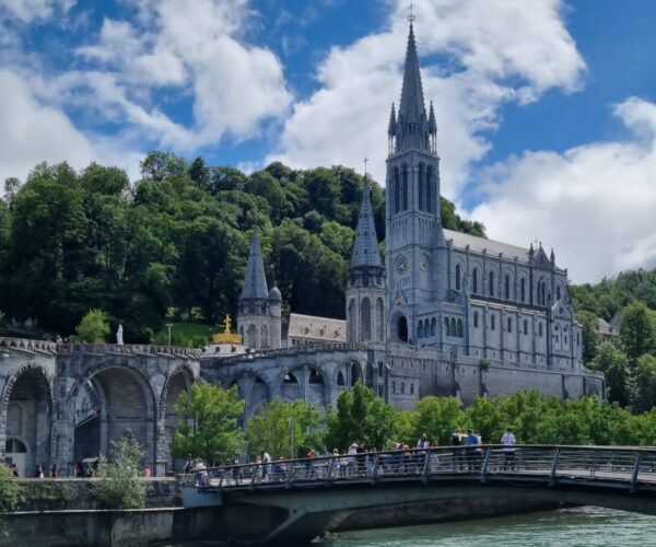 happiness in Lourdes Joe Walsh Tours